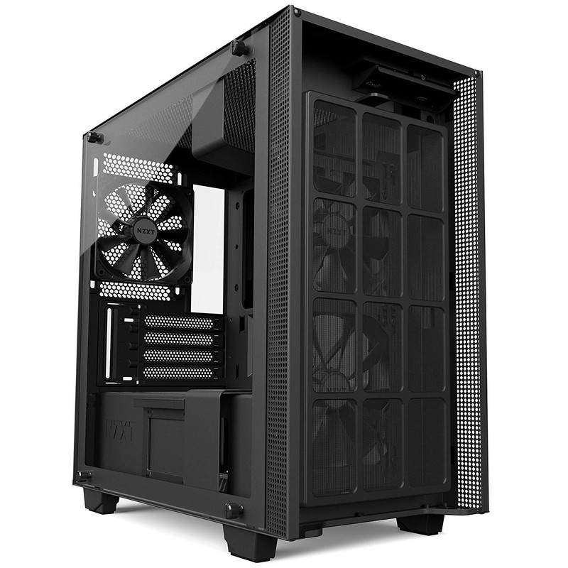 NZXT H400 Micro ATX Mini Tower Case - Black - صندوق
